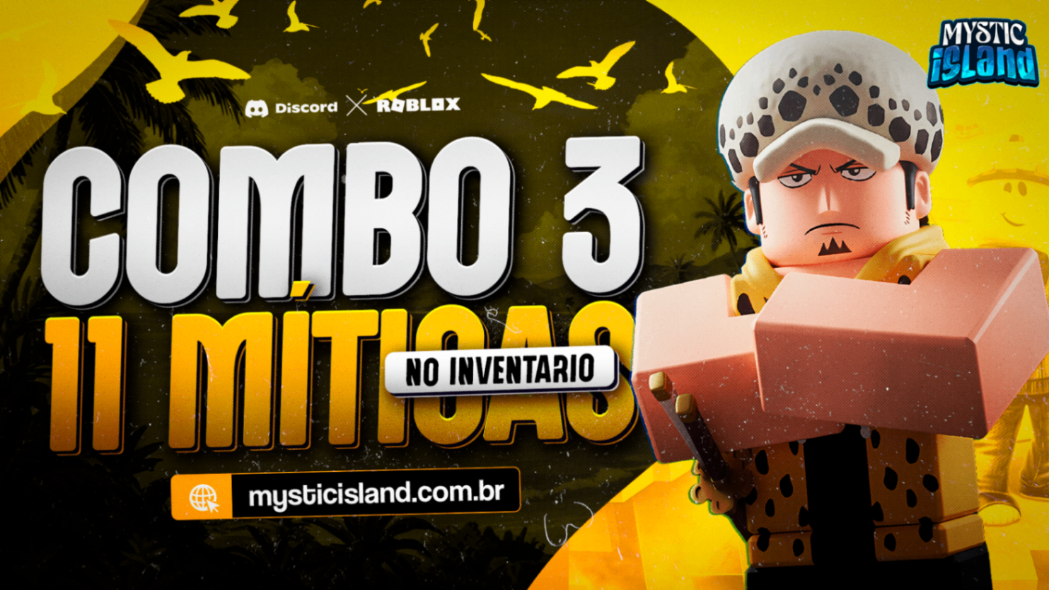 ⭐ COMBO 3 - 11 MÍTICAS NO INVENTÁRIO + ITENS MÍTICOS!