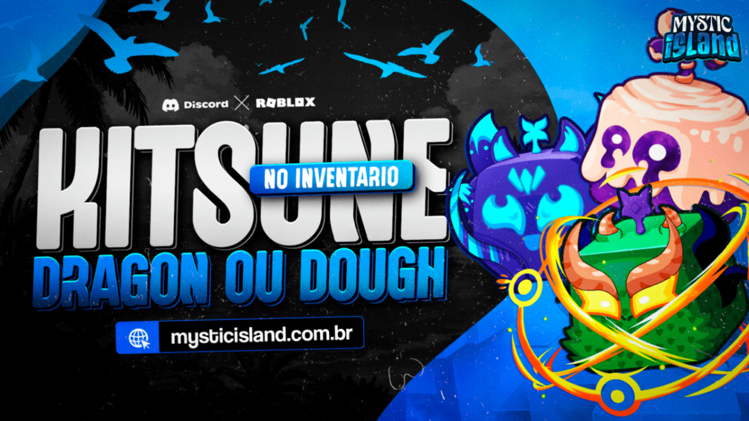 🎂 KITSUNE, DRAGON OU DOUGH NO INVENTÁRIO
