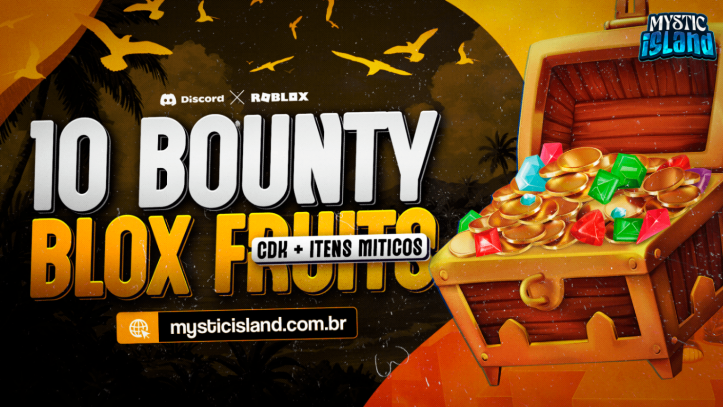 💰 10M BOUNTY + GOD + ITENS MÍTICOS!