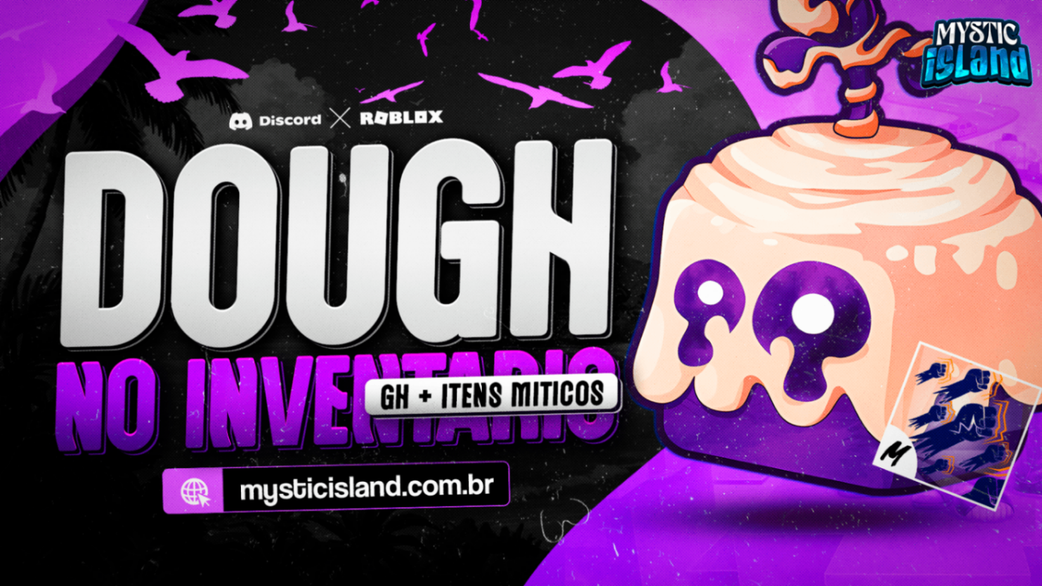 🍩 DOUGH NO INVENTÁRIO + GODHUMAN + ITENS MÍTICOS!