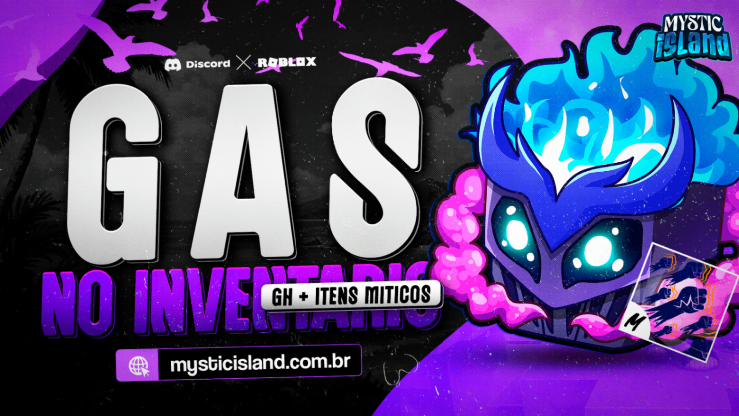 🍇 GÁS NO INVENTÁRIO + GODHUMAN + ITENS MÍTICOS!