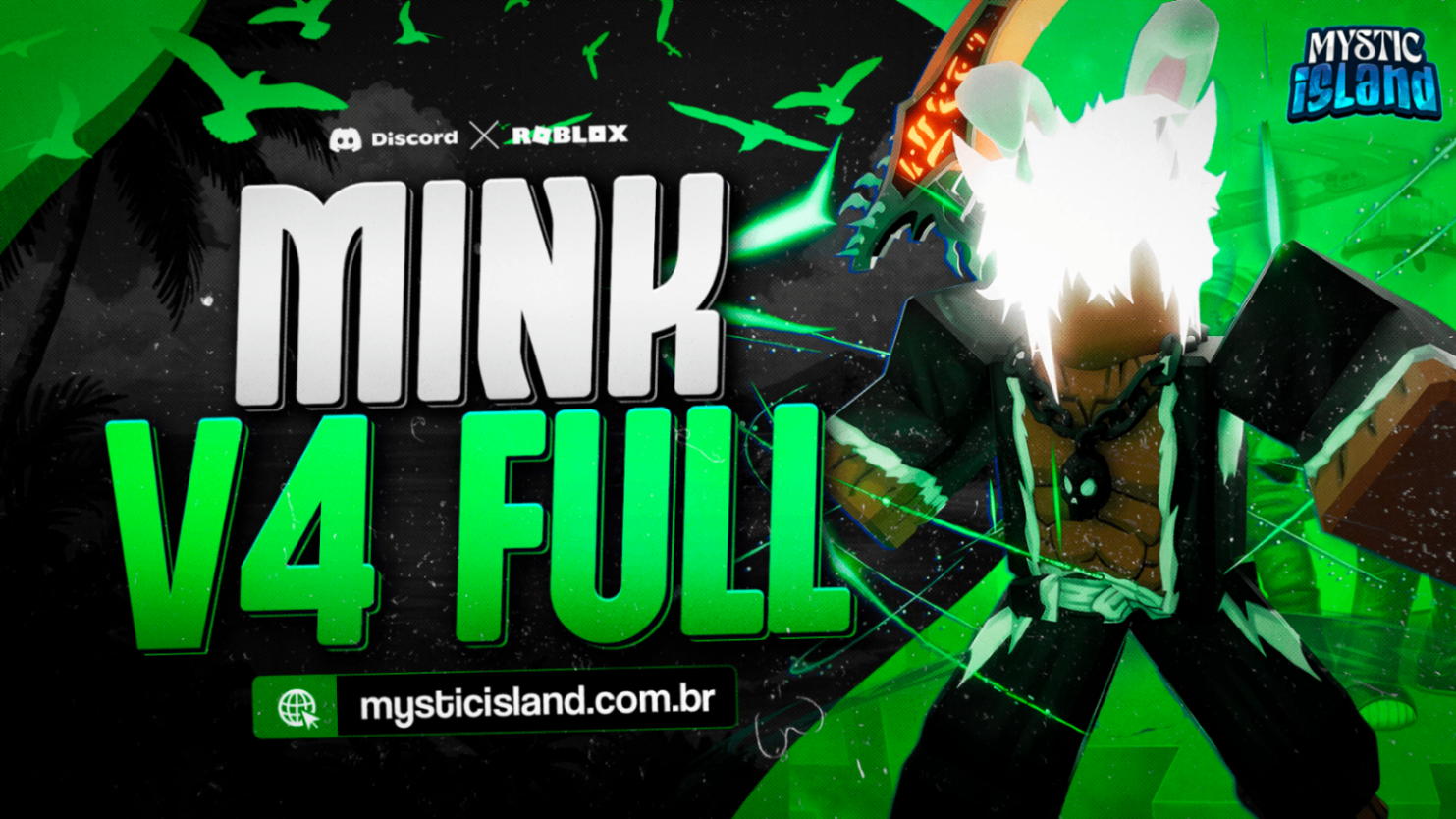 ⭐ MINK V4 FULL + GODHUMAN + ITENS MÍTICOS!
