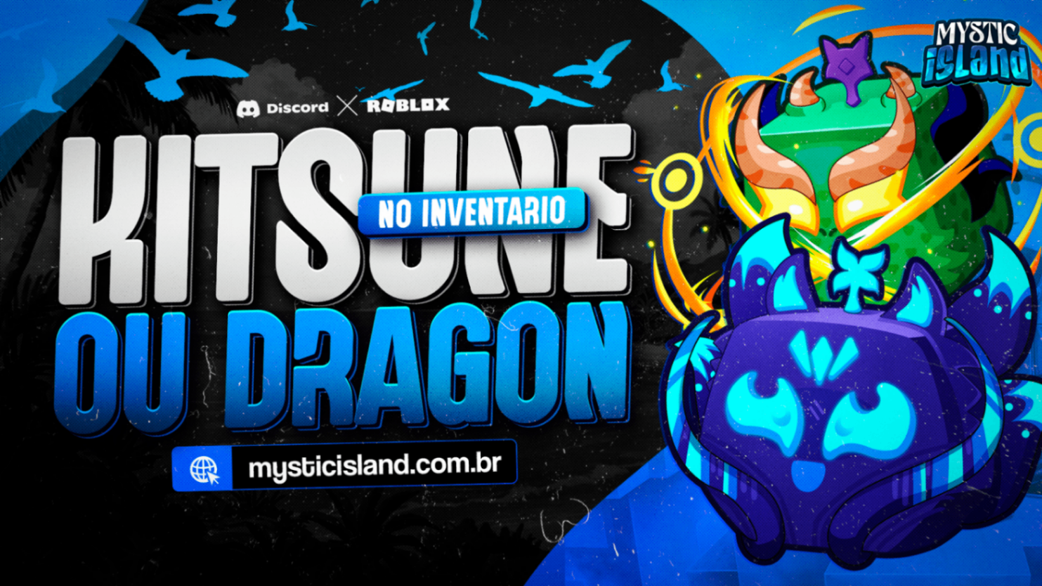 🐲 KITSUNE OU DRAGON NO INVENTÁRIO