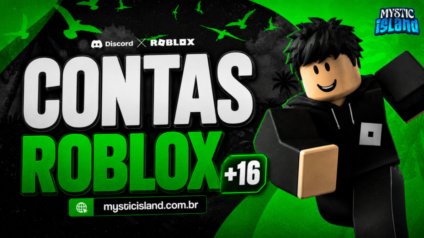 🎓 CONTA ROBLOX +16
