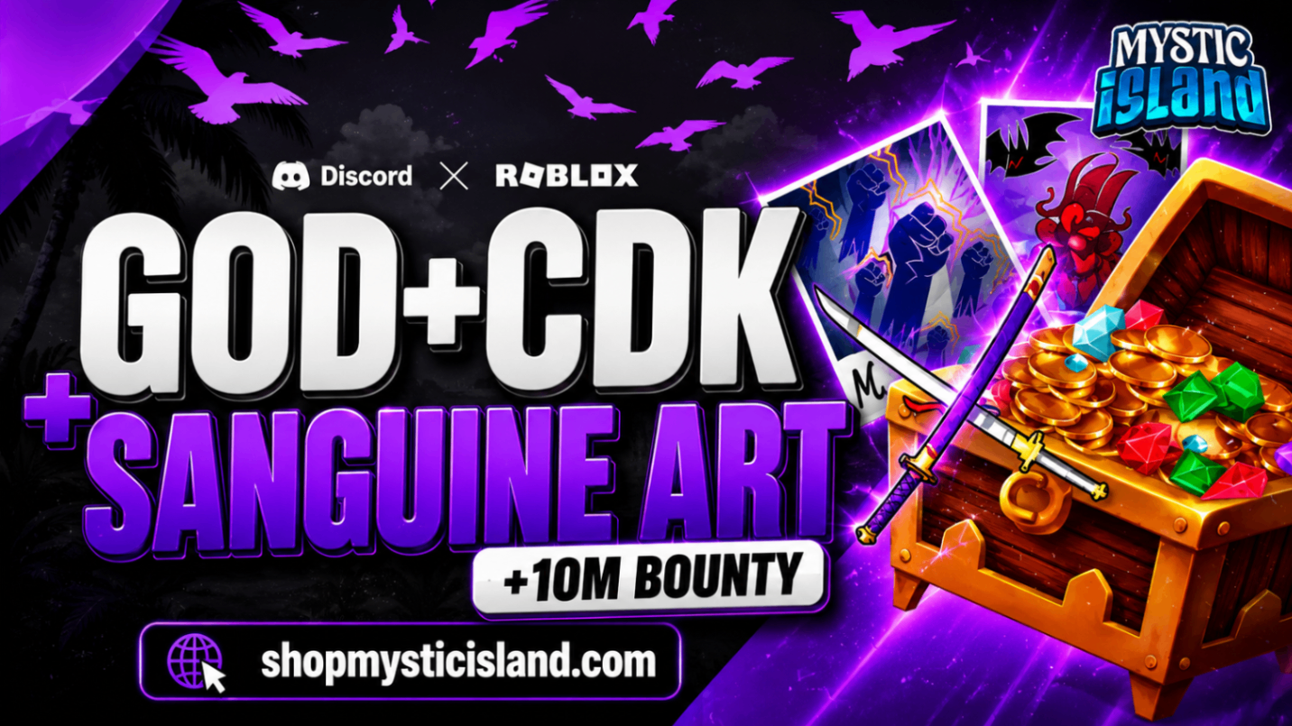 🩸 GOD + CDK + SANGUINE ART (NEW MELEE) + 10M BOUNTY