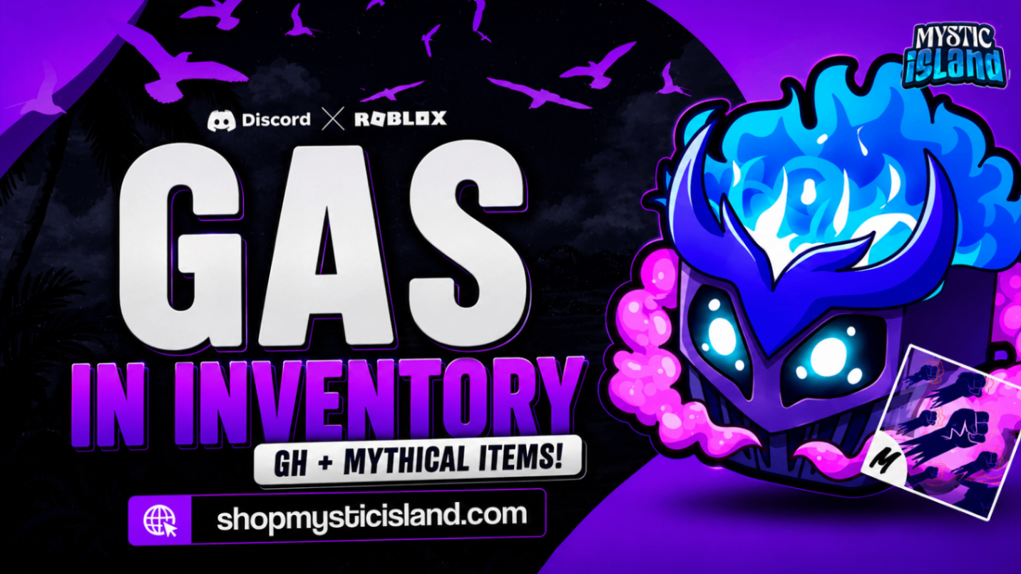 🍇 GAS IN INVENTORY + GODHUMAN + MYTHICAL ITEMS!